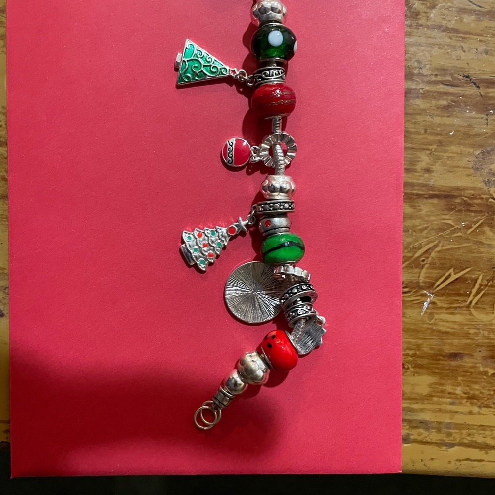 Christmas bracelet , worn once